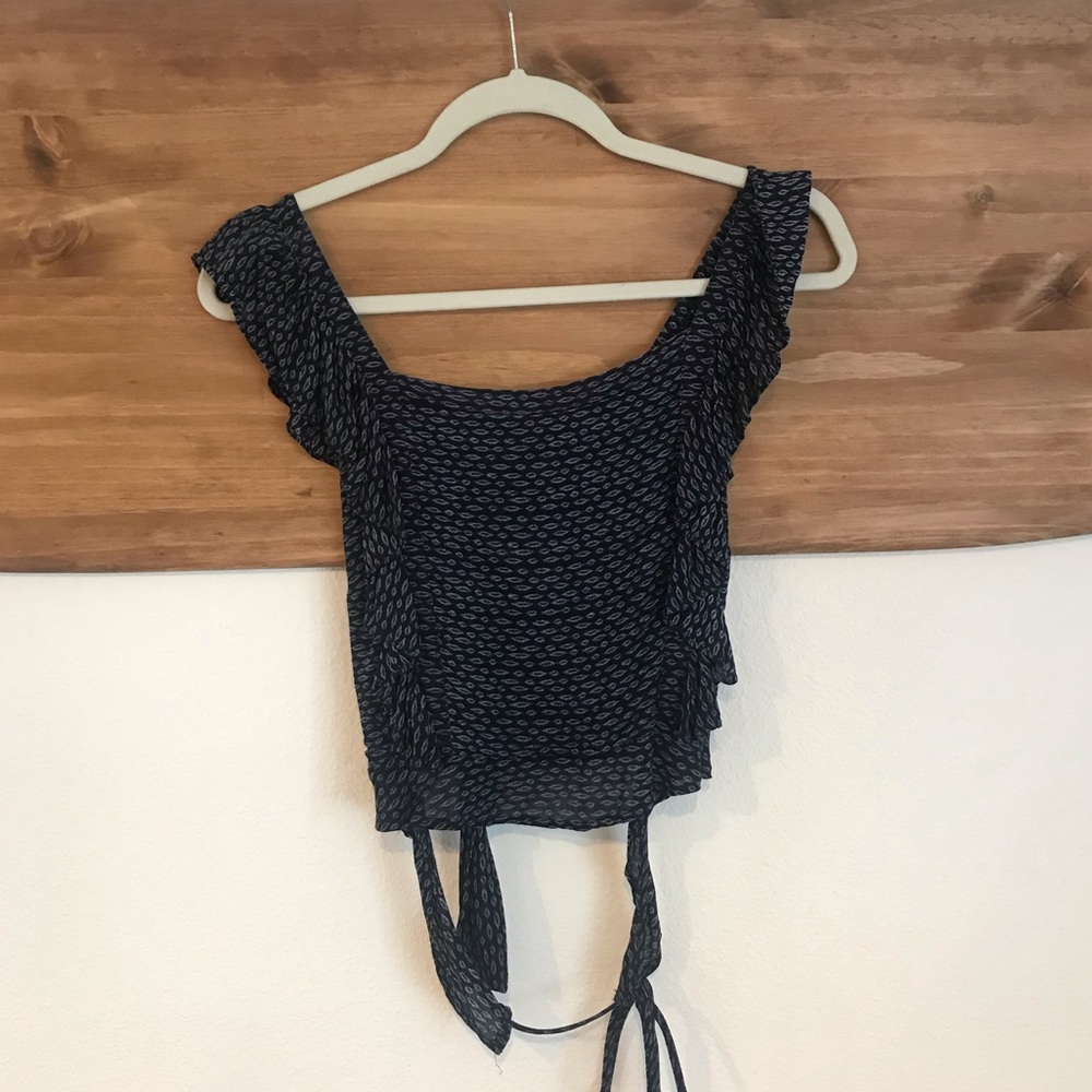 Double tie crop top